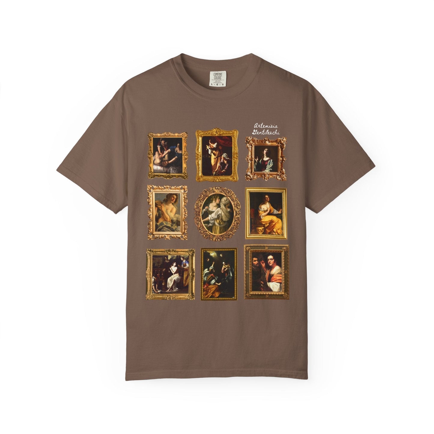 Gentileschi Tee with Judith and Her Maidservant