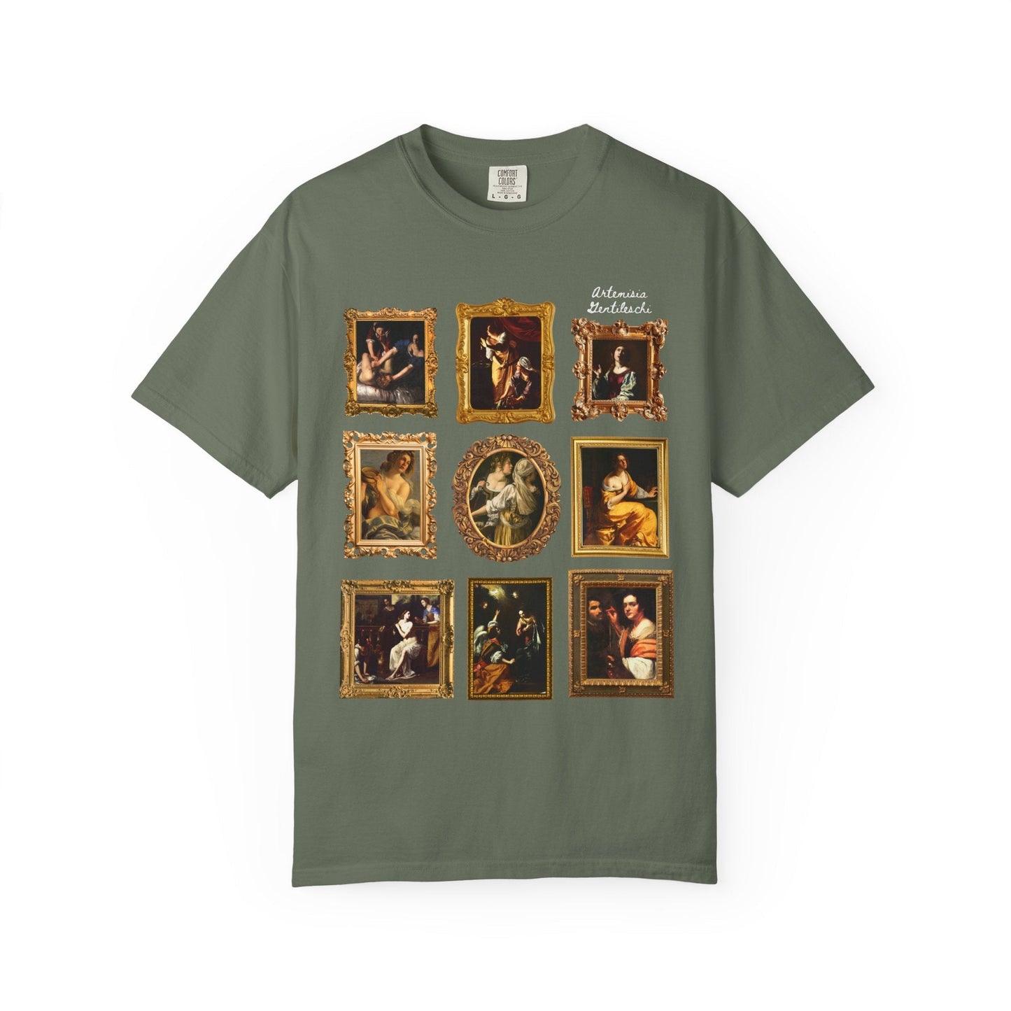 Gentileschi Tee with Judith and Her Maidservant