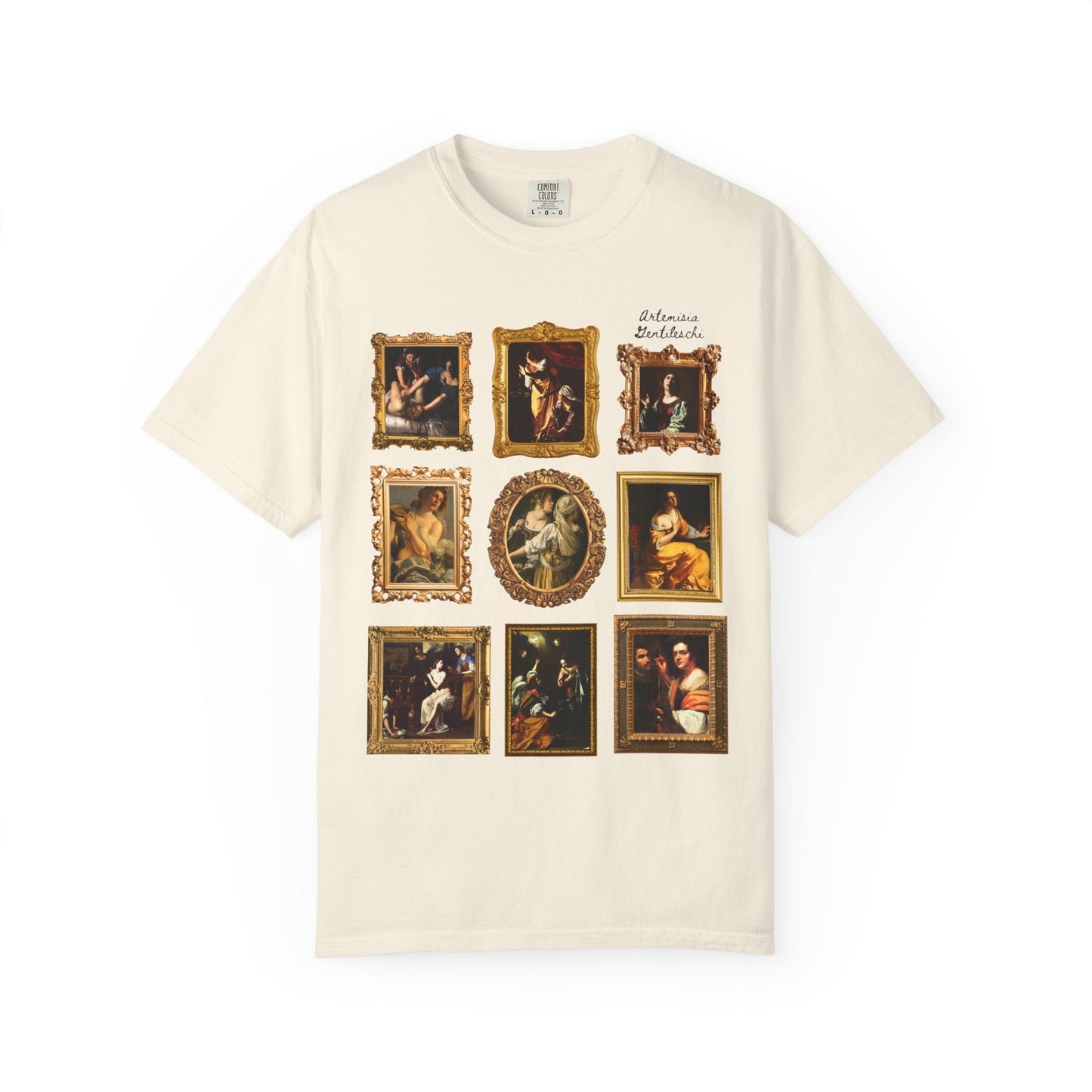 Gentileschi Tee with Judith and Her Maidservant