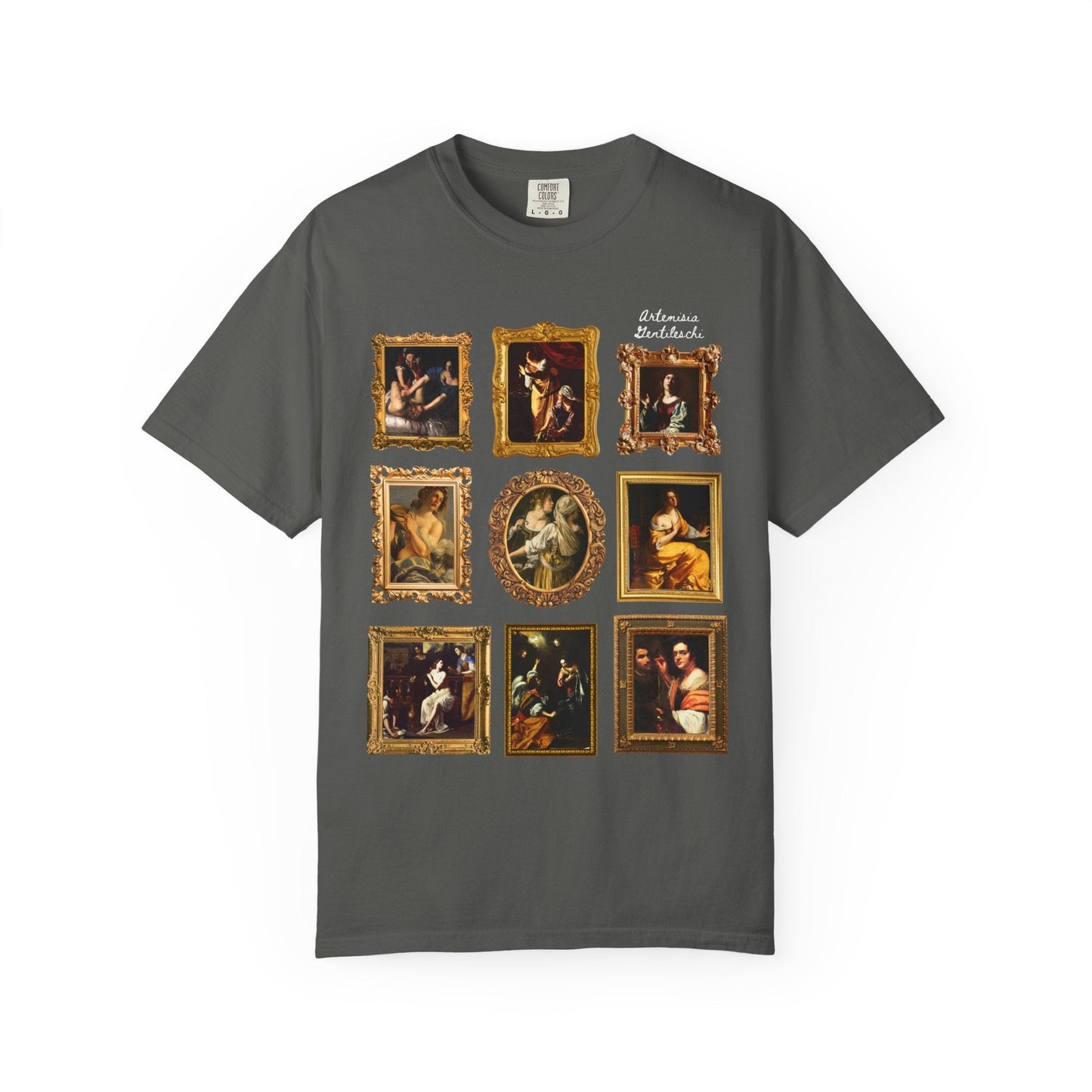 Gentileschi Tee with Judith and Her Maidservant