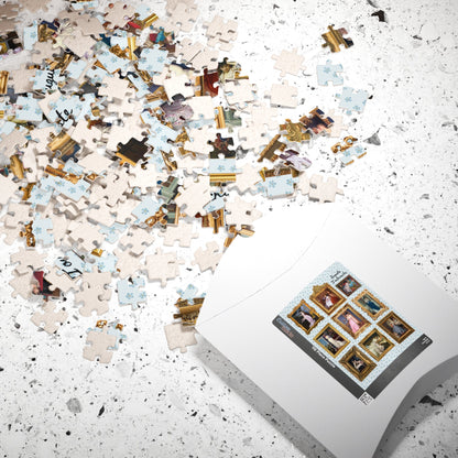 Auguste Toulmouche Paintings: Puzzle