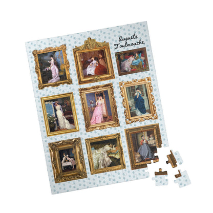 Auguste Toulmouche Paintings: Puzzle