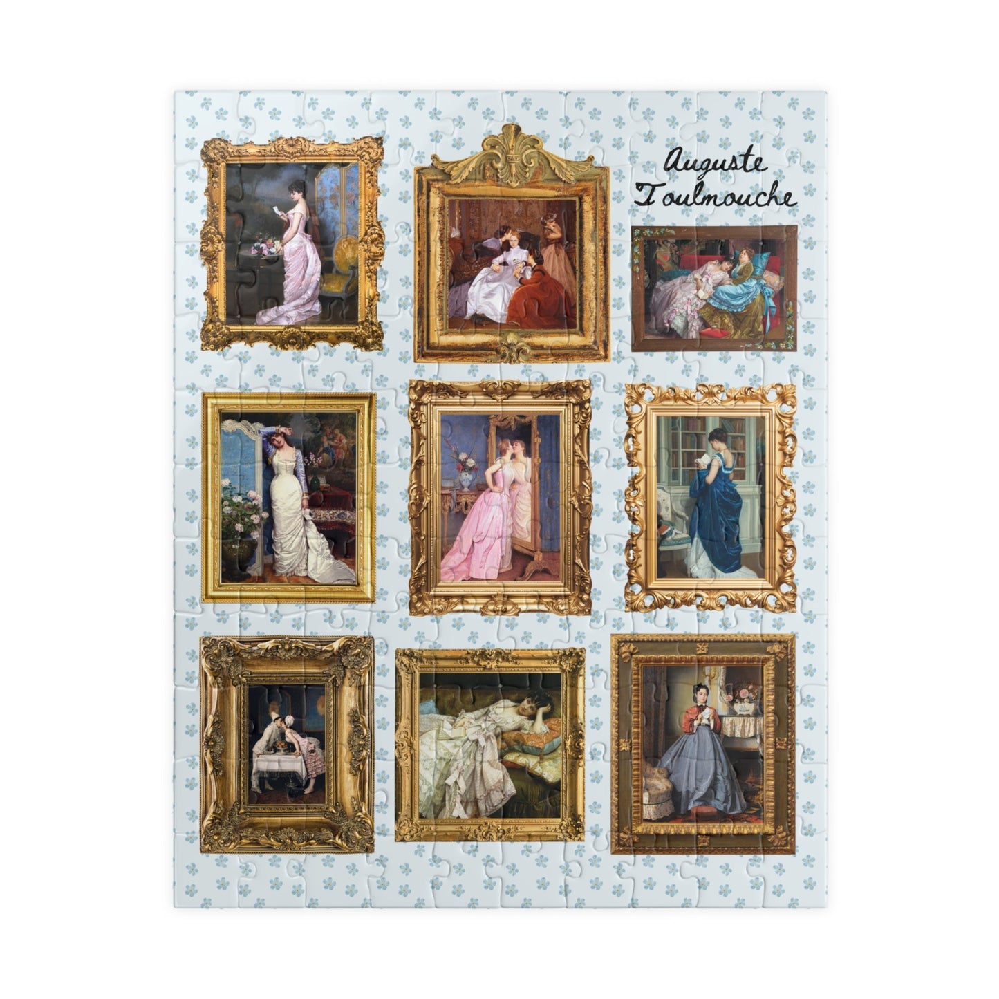 Auguste Toulmouche Paintings: Puzzle