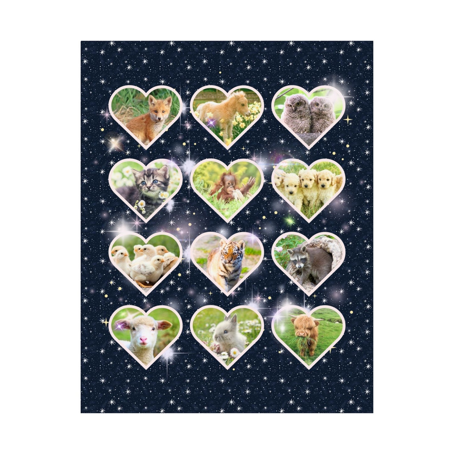 Baby Animal Poster Print