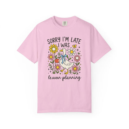 Cute Lesson Planning Tee