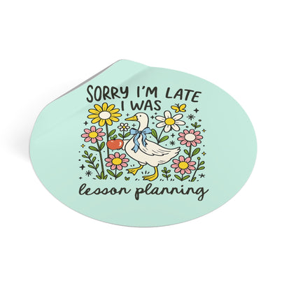 Back to School Silly Goose Sticker