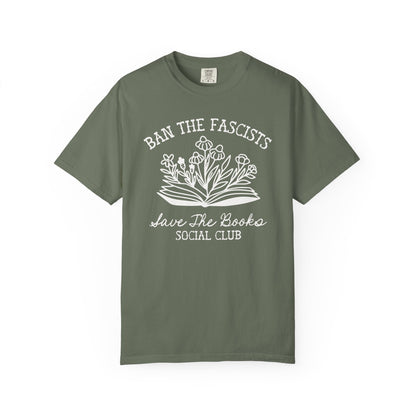 Ban the Fascists Save the Books T-Shirt
