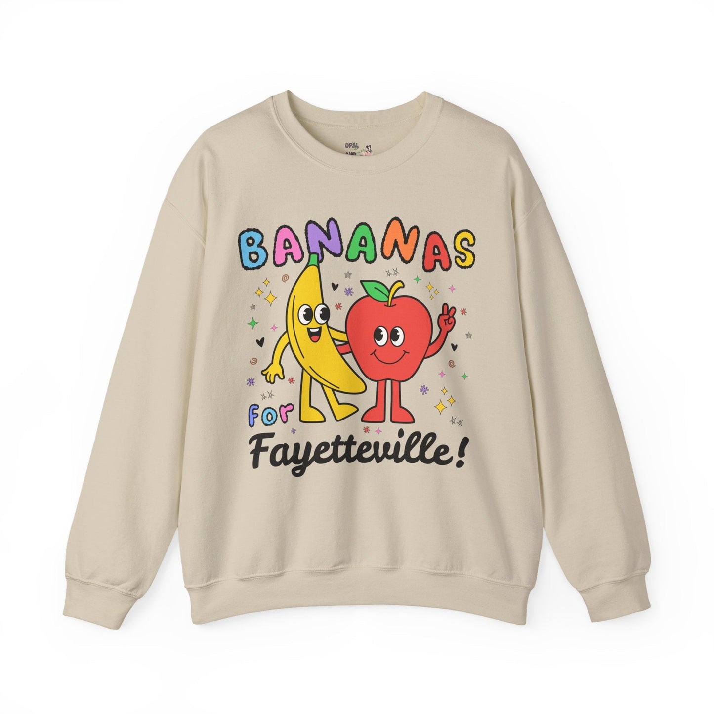 Bananas for Fayetteville Sweatshirt