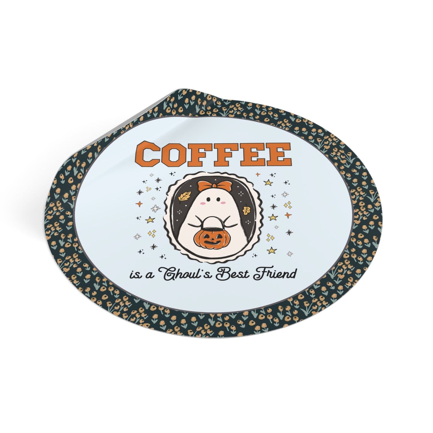 Barista Halloween Sticker
