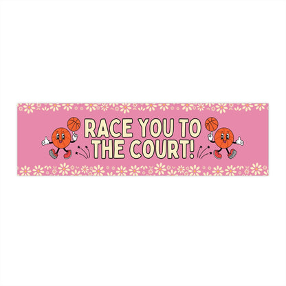 Basketball Lover Bumper Sticker