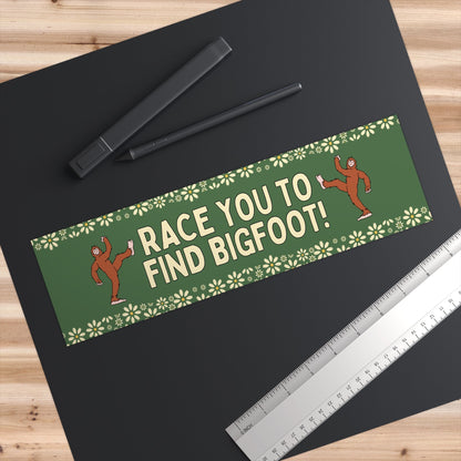 Race You To Find Bigfoot!