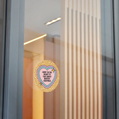 Bigfoot Sightings Sticker
