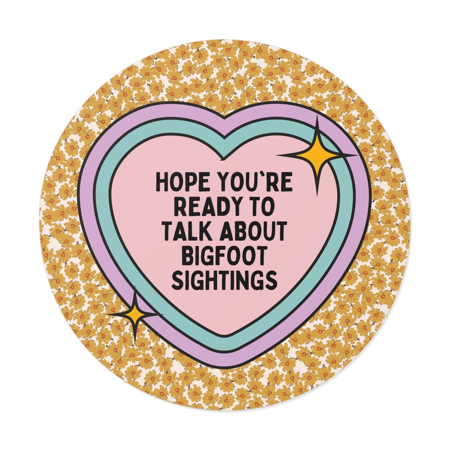 Bigfoot Sightings Sticker