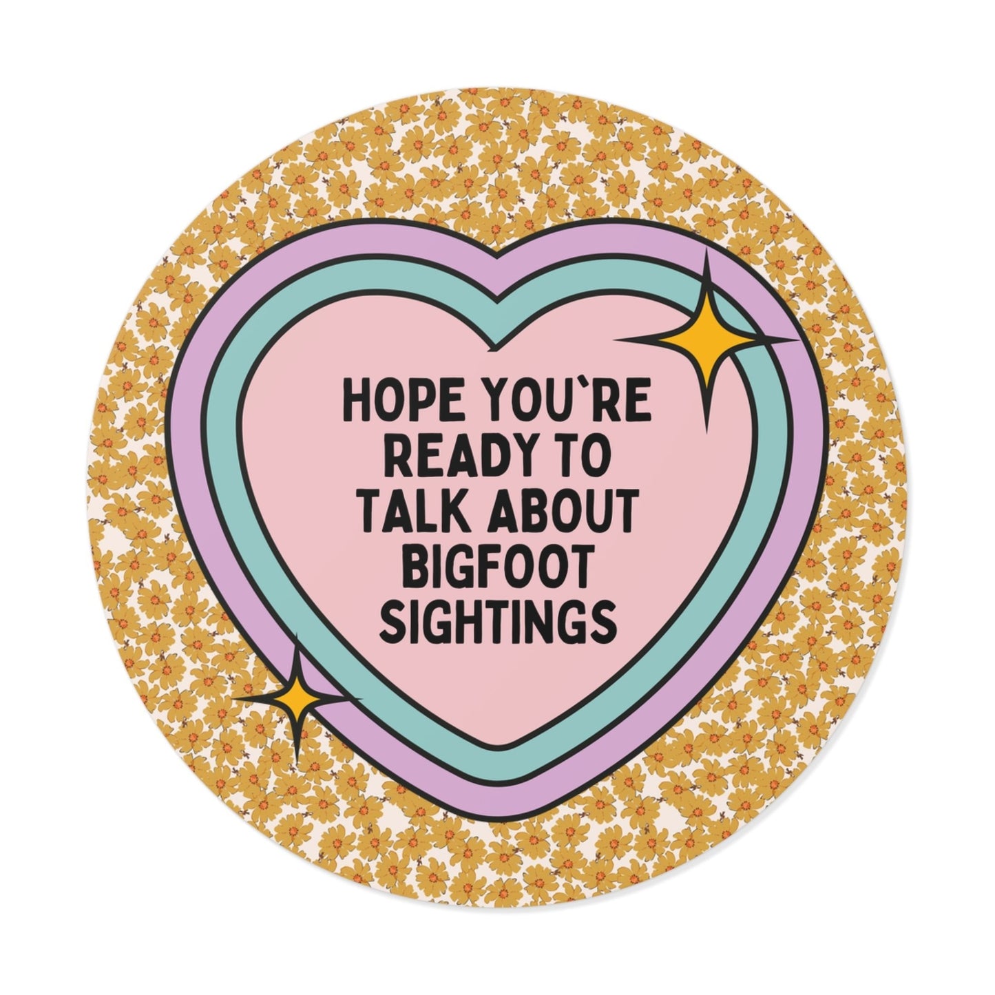 Bigfoot Sightings Sticker