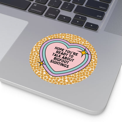 Bigfoot Sightings Sticker