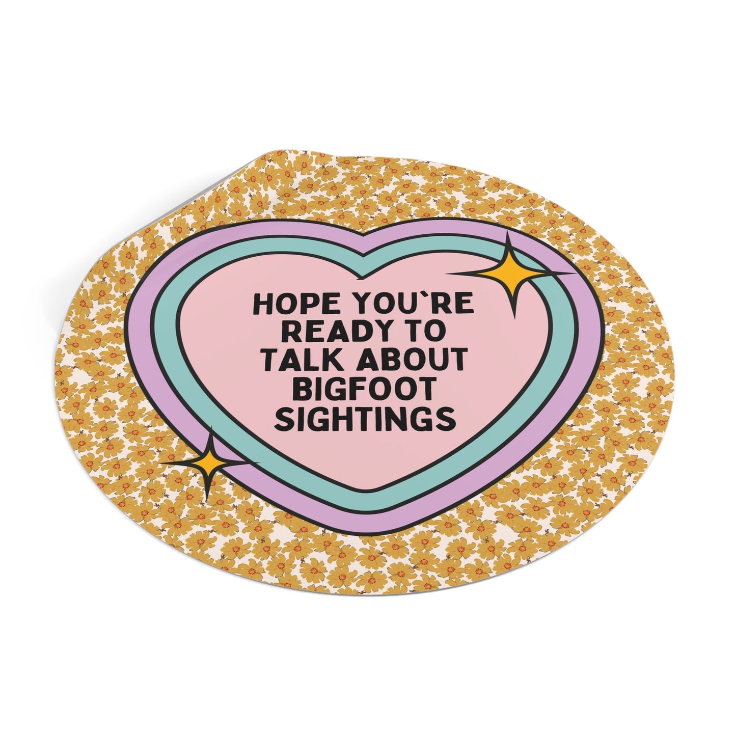 Bigfoot Sightings Sticker