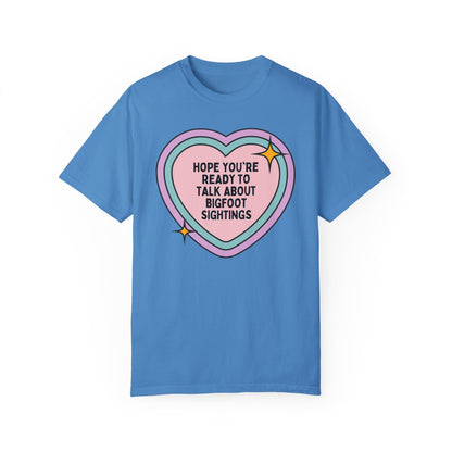 Bigfoot Sightings Tee Shirt