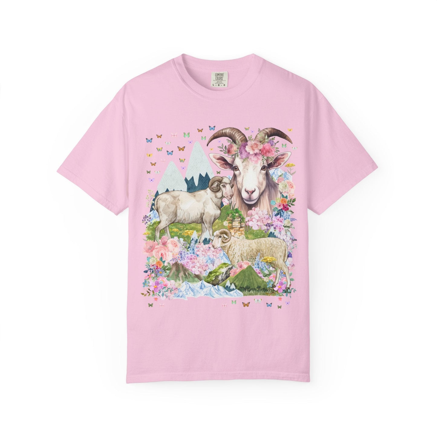 Bighorn Sheep or Floral Ram Tee