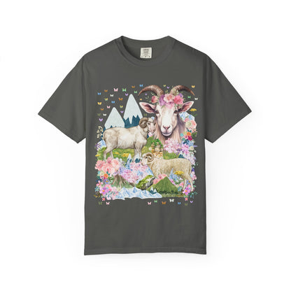 Bighorn Sheep or Floral Ram Tee