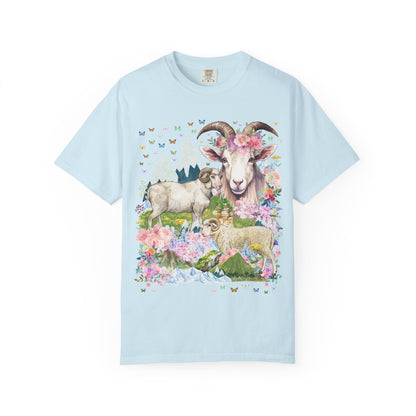 Bighorn Sheep or Floral Ram Tee