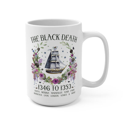 Black Death History Coffee Mug