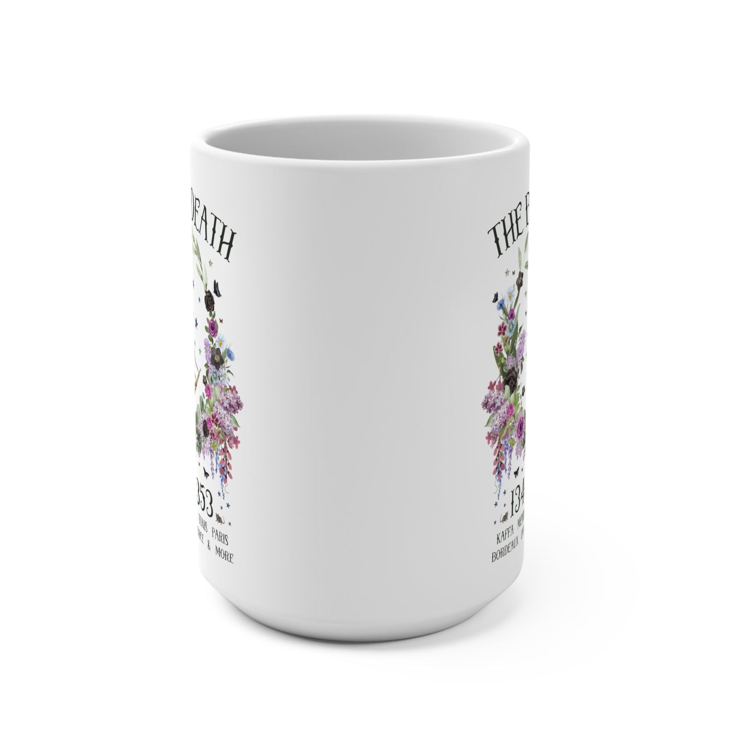 Black Death History Coffee Mug