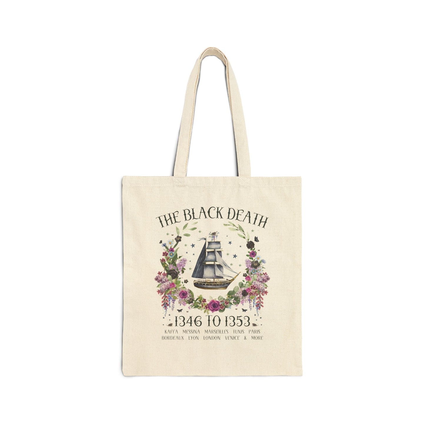 Black Death History Tote
