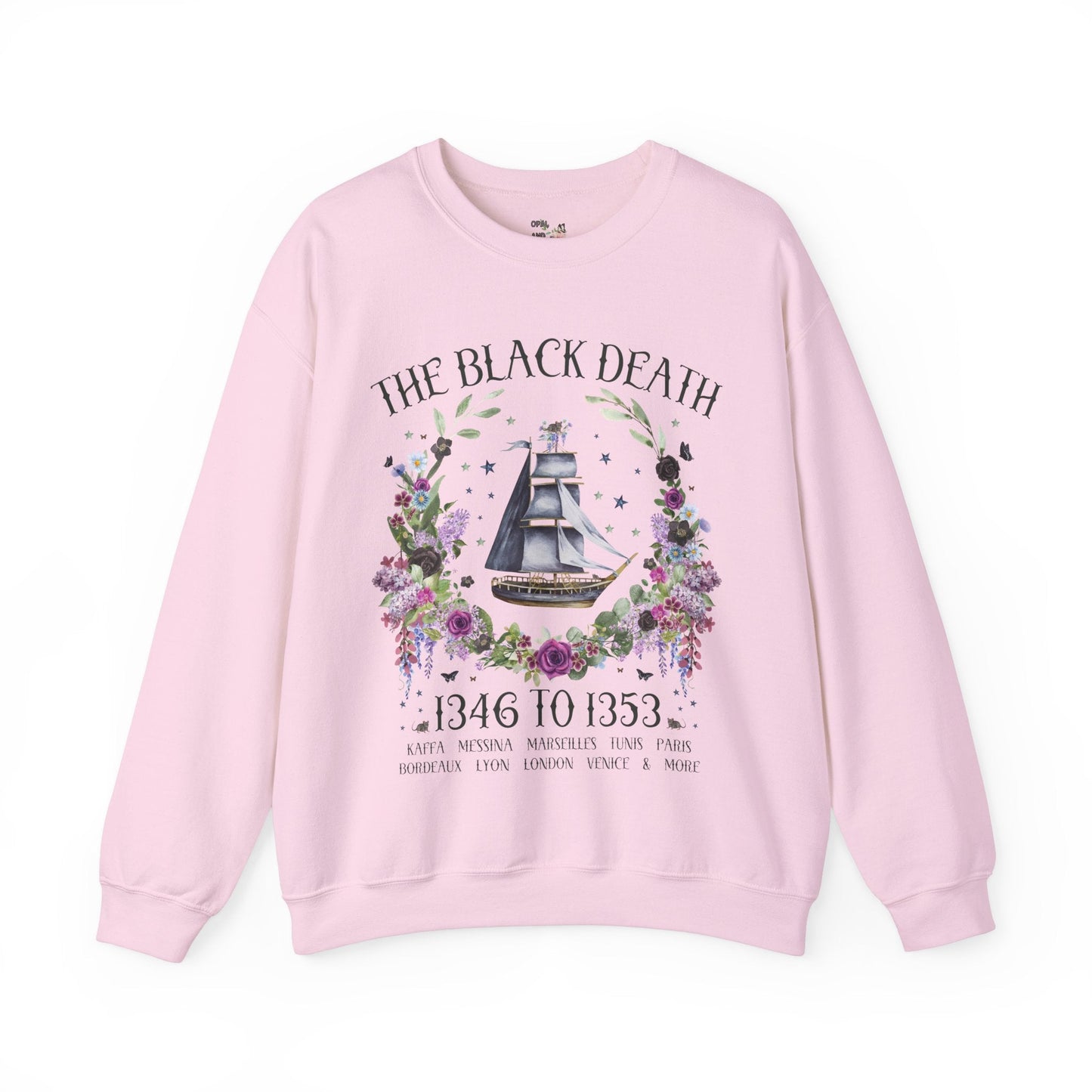 Black Death Sweatshirt for Medieval History Buff