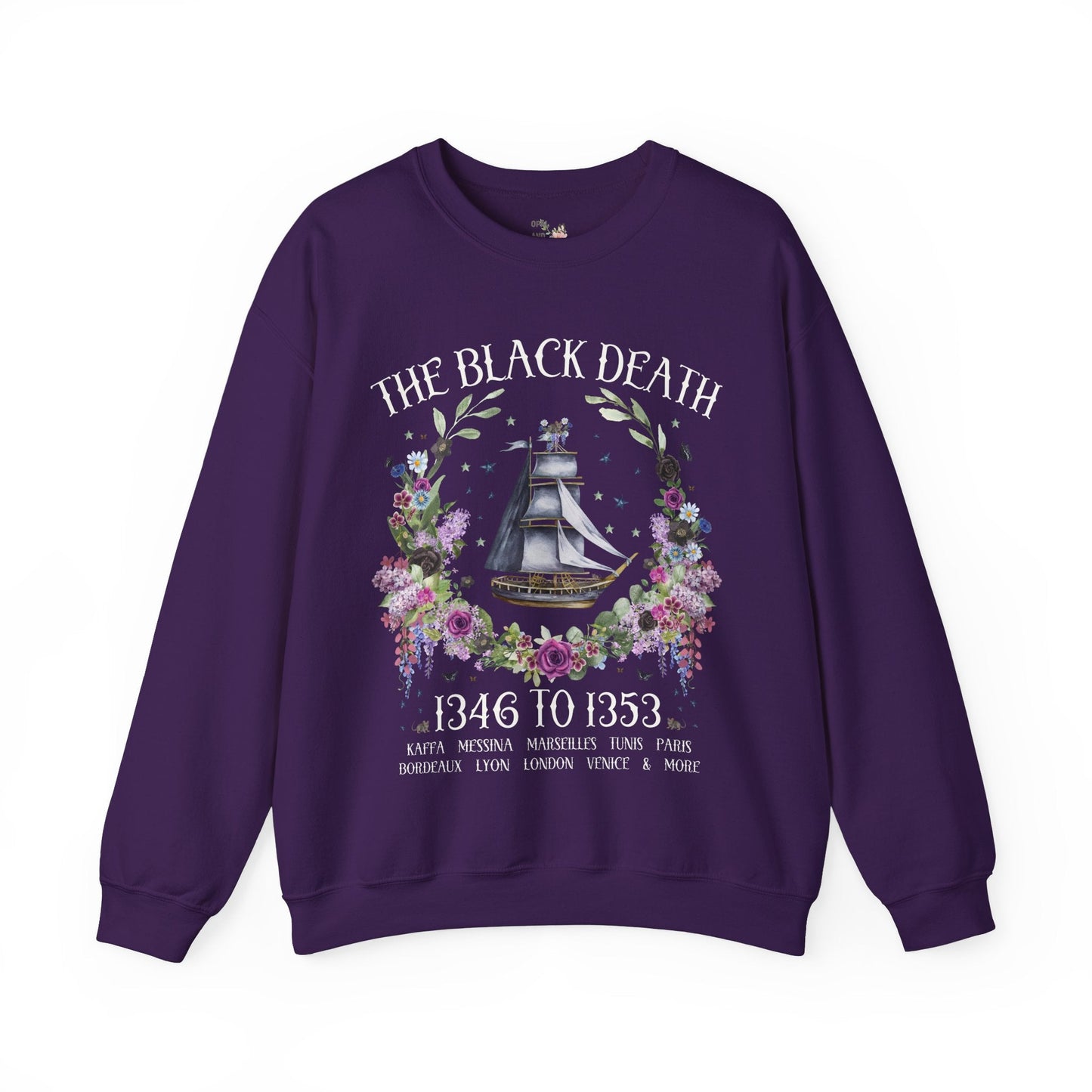 Black Death Sweatshirt for Medieval History Buff