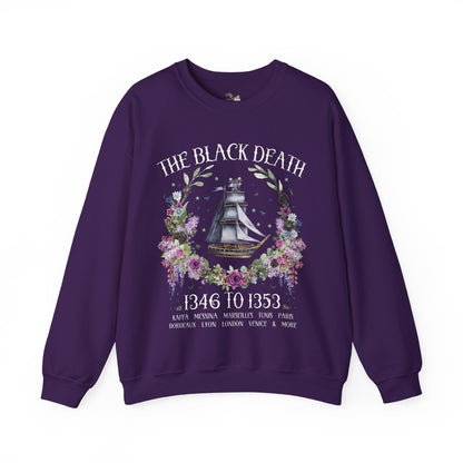 Black Death Sweatshirt for Medieval History Buff