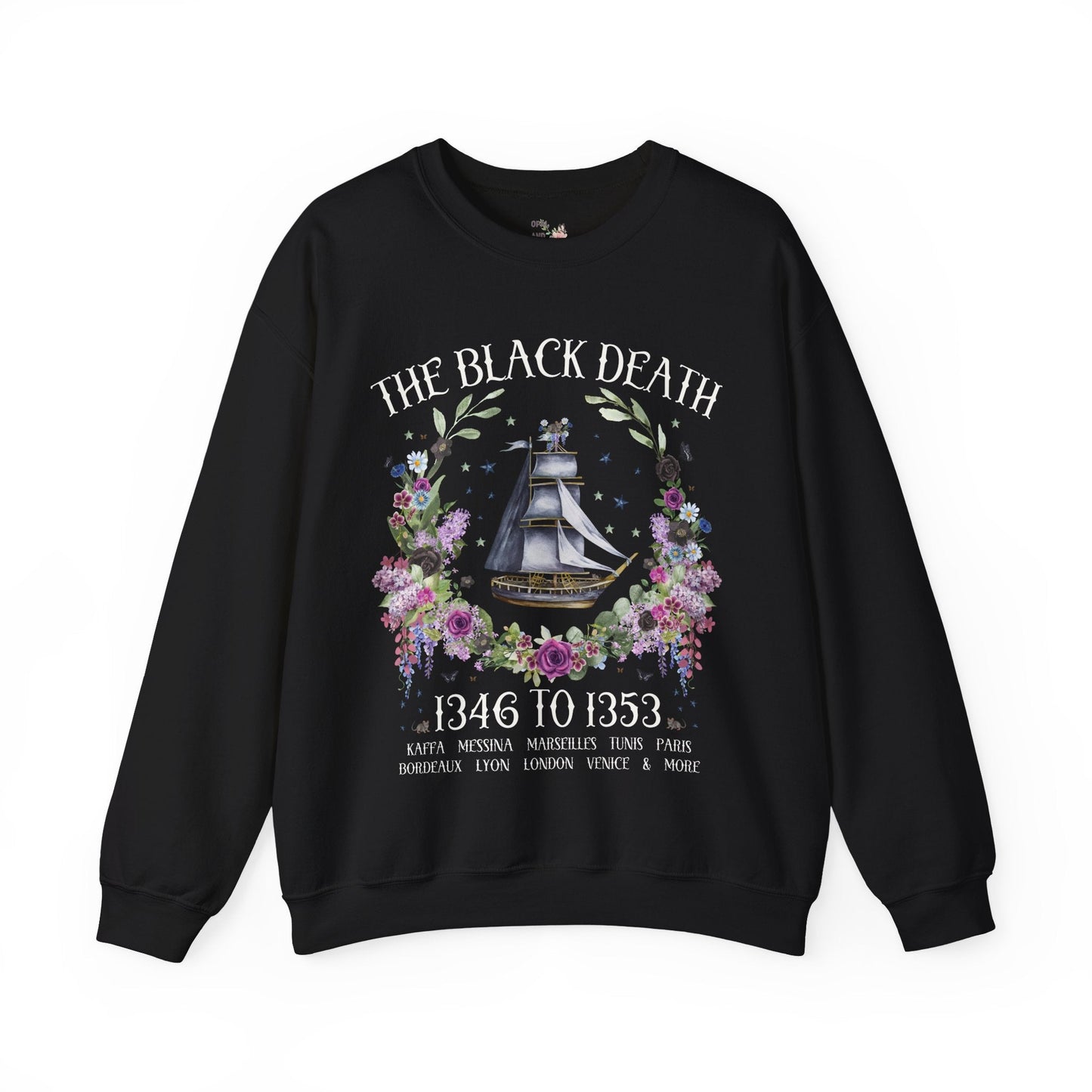 Black Death Sweatshirt for Medieval History Buff