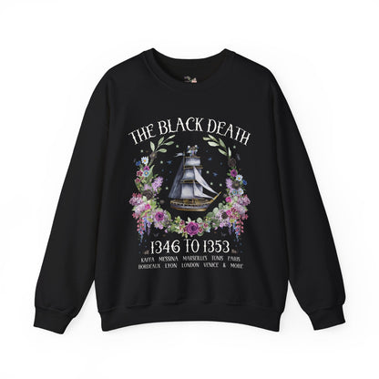 Black Death Sweatshirt for Medieval History Buff