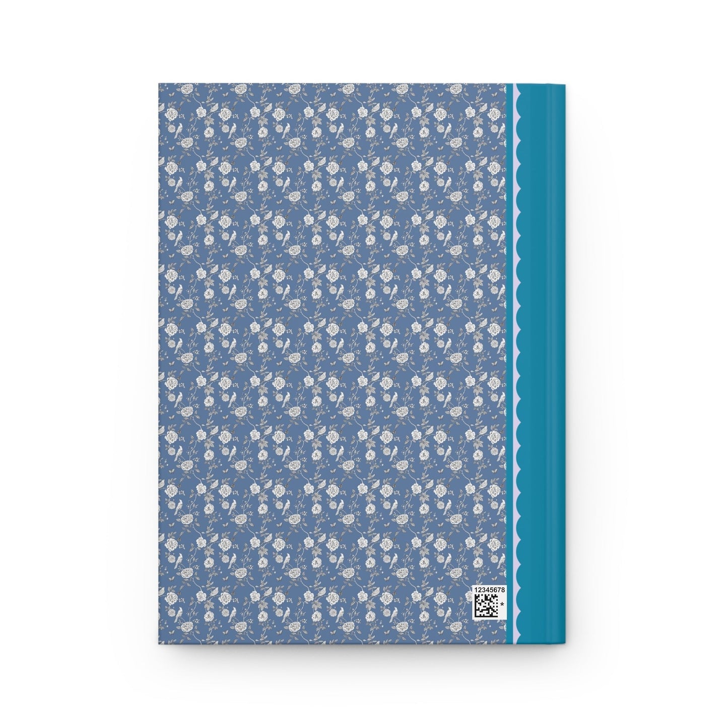 Blue Floral Initial Journal: C