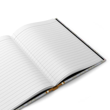 Blue Floral Notebook