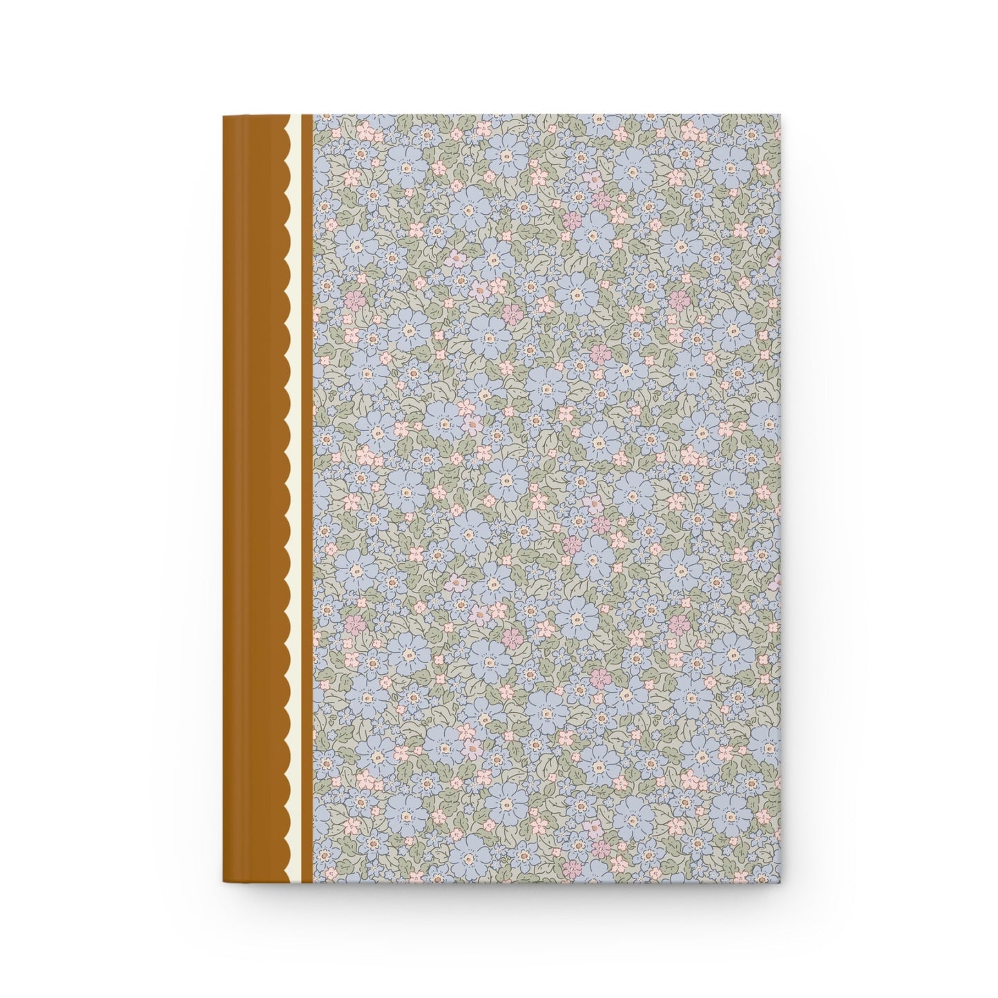 Blue Floral Notebook