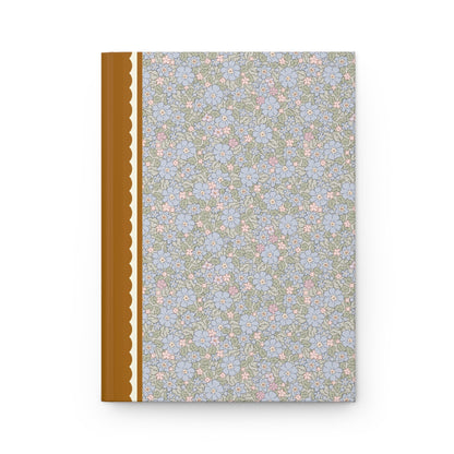 Blue Floral Notebook