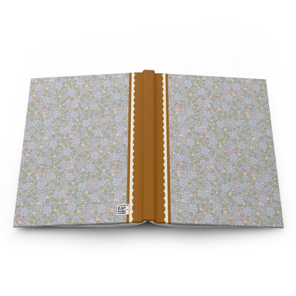 Blue Floral Notebook