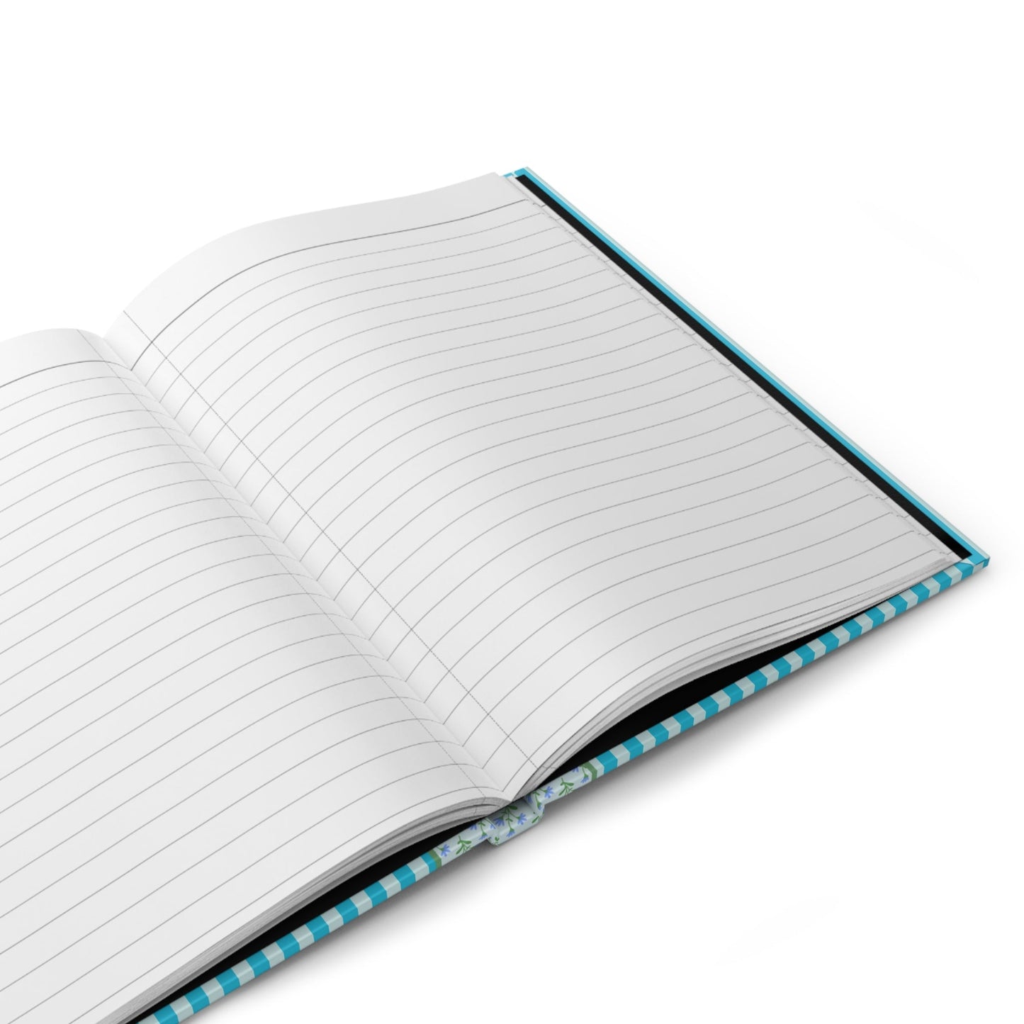 Blue Striped Journal