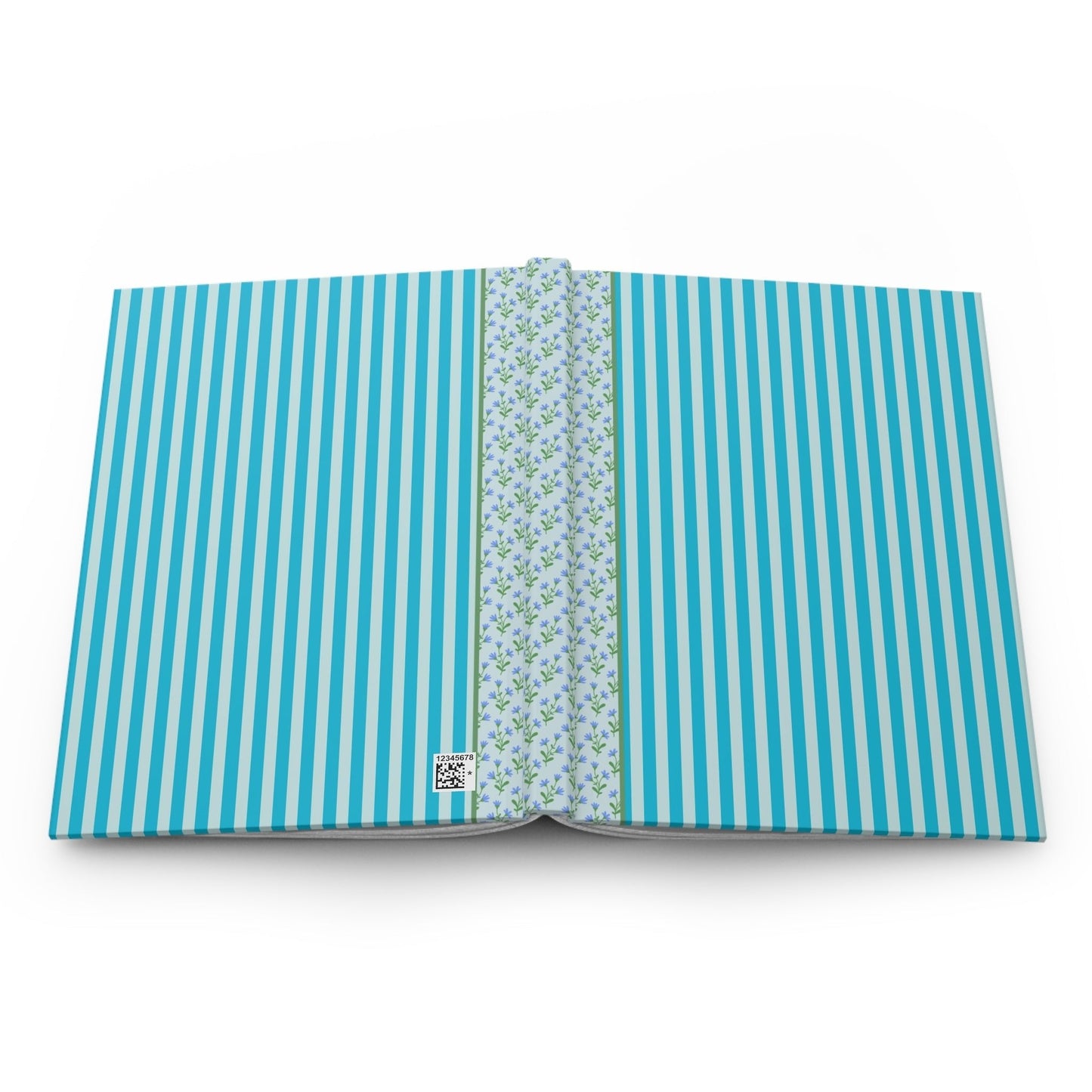 Blue Striped Journal