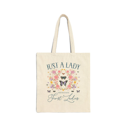 Boho American History Tote Bag for Historian Who Loves Womens History