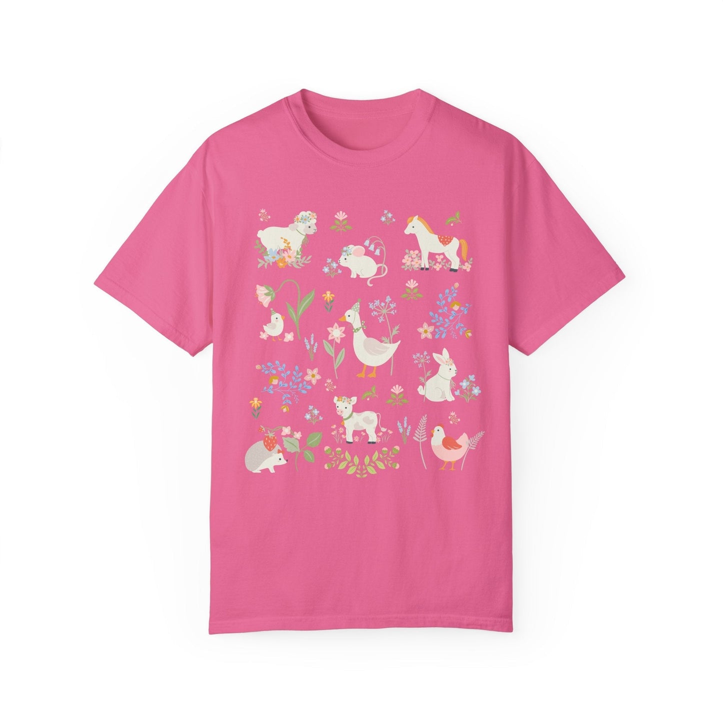 Pastel Farm Animals T-Shirt