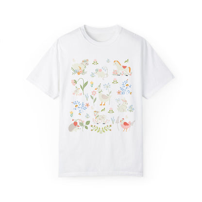 Pastel Farm Animals T-Shirt