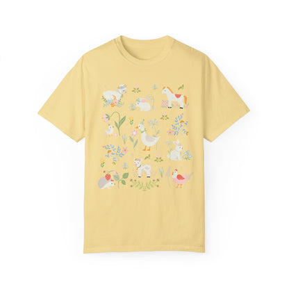 Pastel Farm Animals T-Shirt