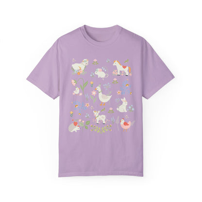 Pastel Farm Animals T-Shirt