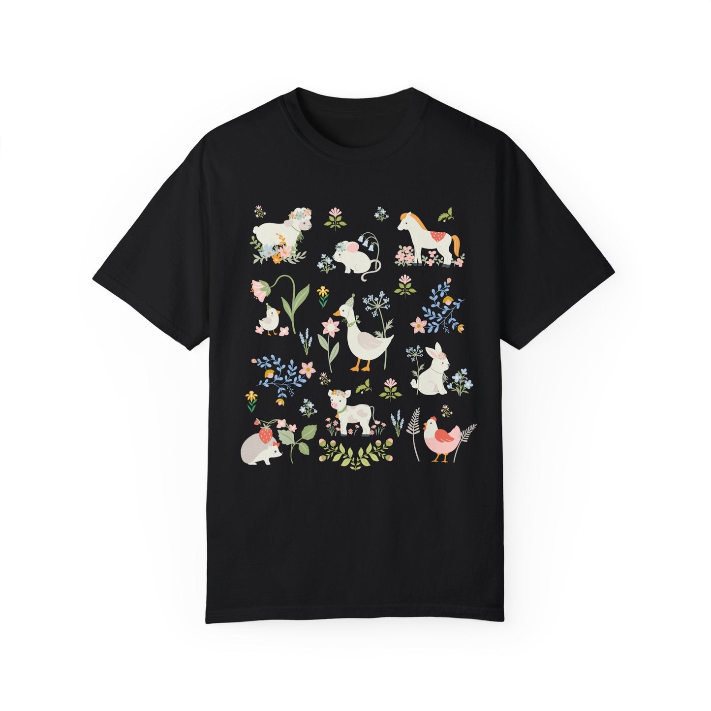 Pastel Farm Animals Shirt