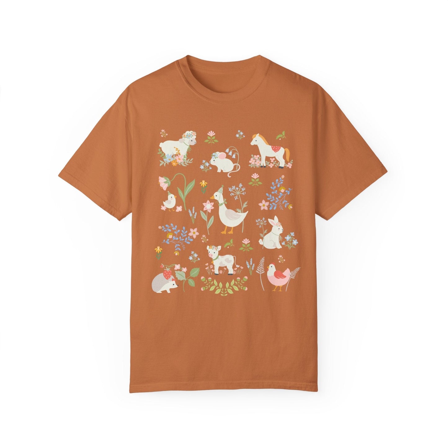 Pastel Farm Animals Shirt