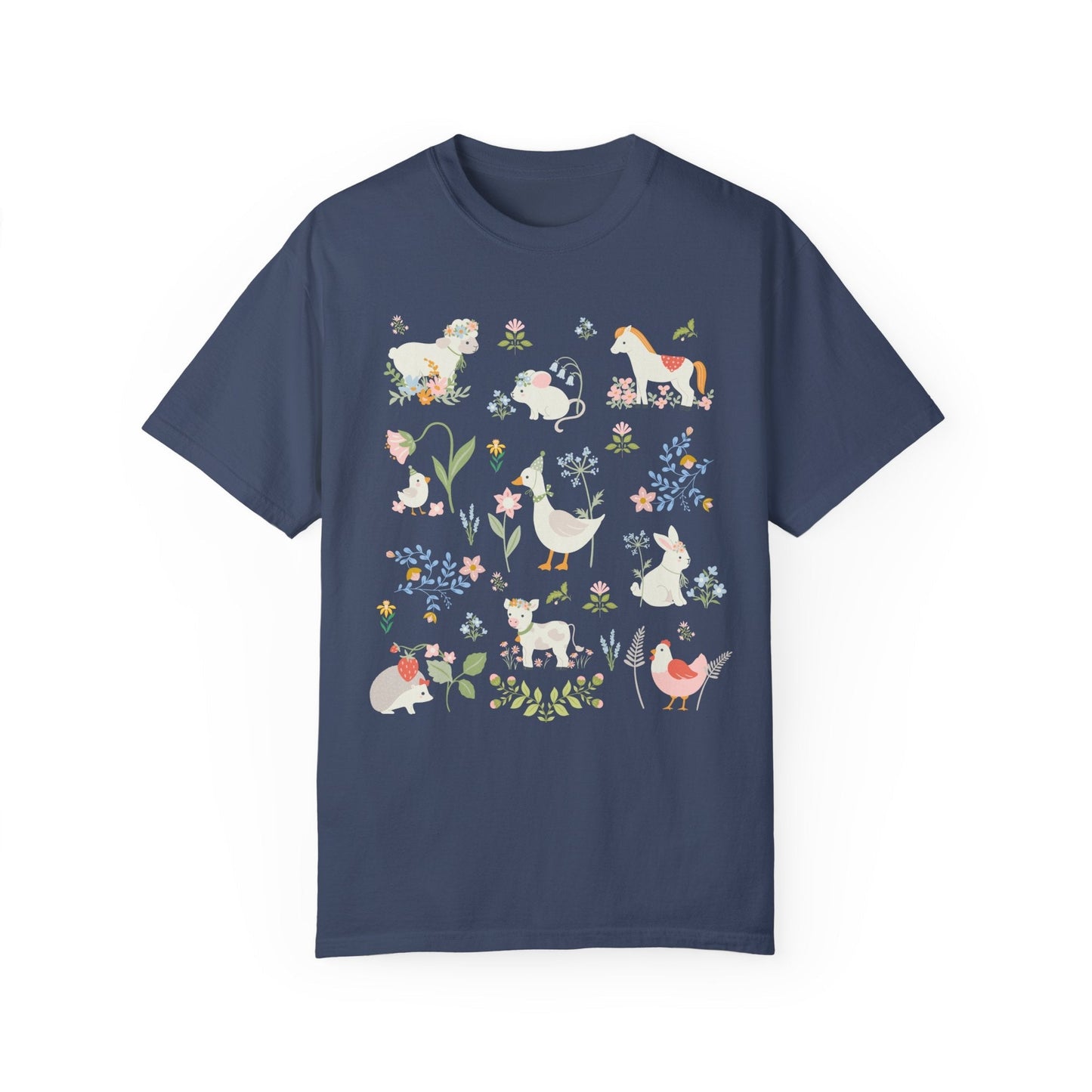 Pastel Farm Animals Shirt