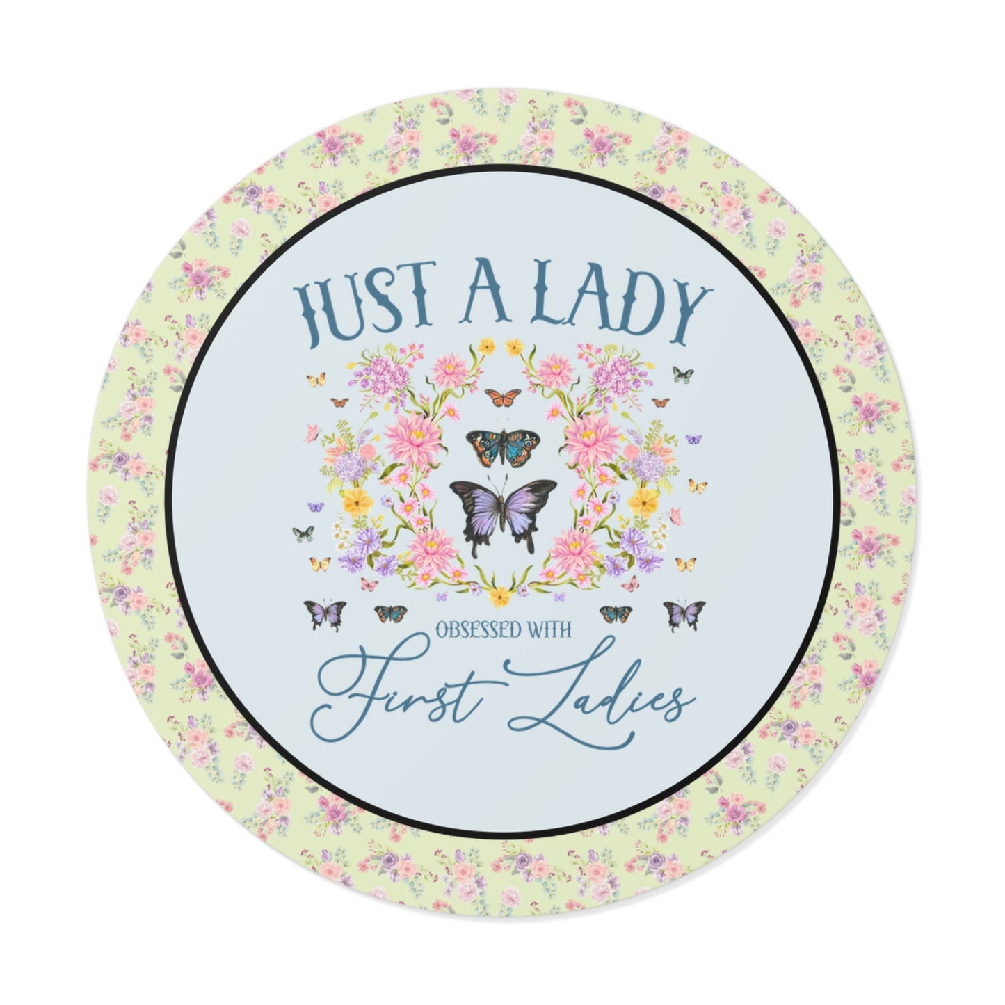 Boho First Ladies Fan Sticker