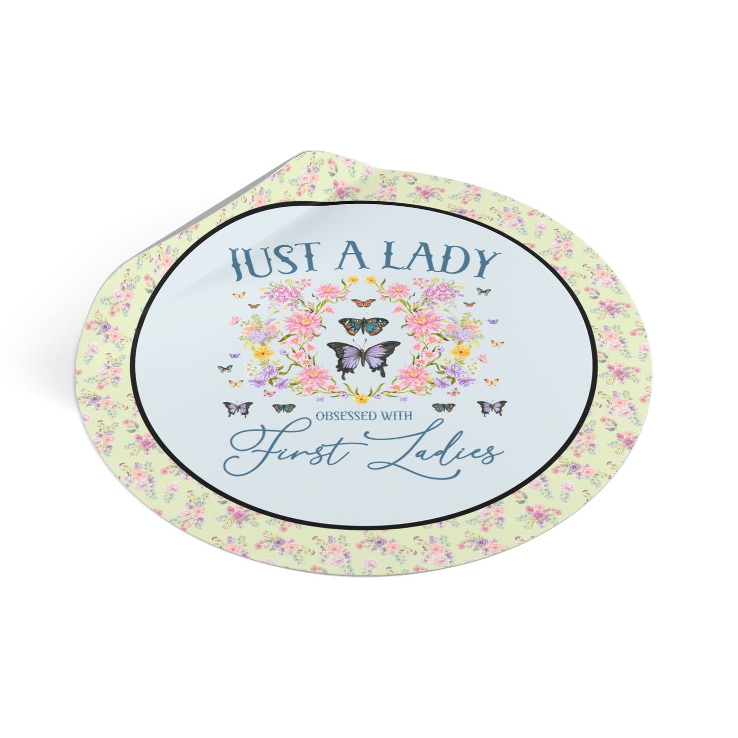 Boho First Ladies Fan Sticker