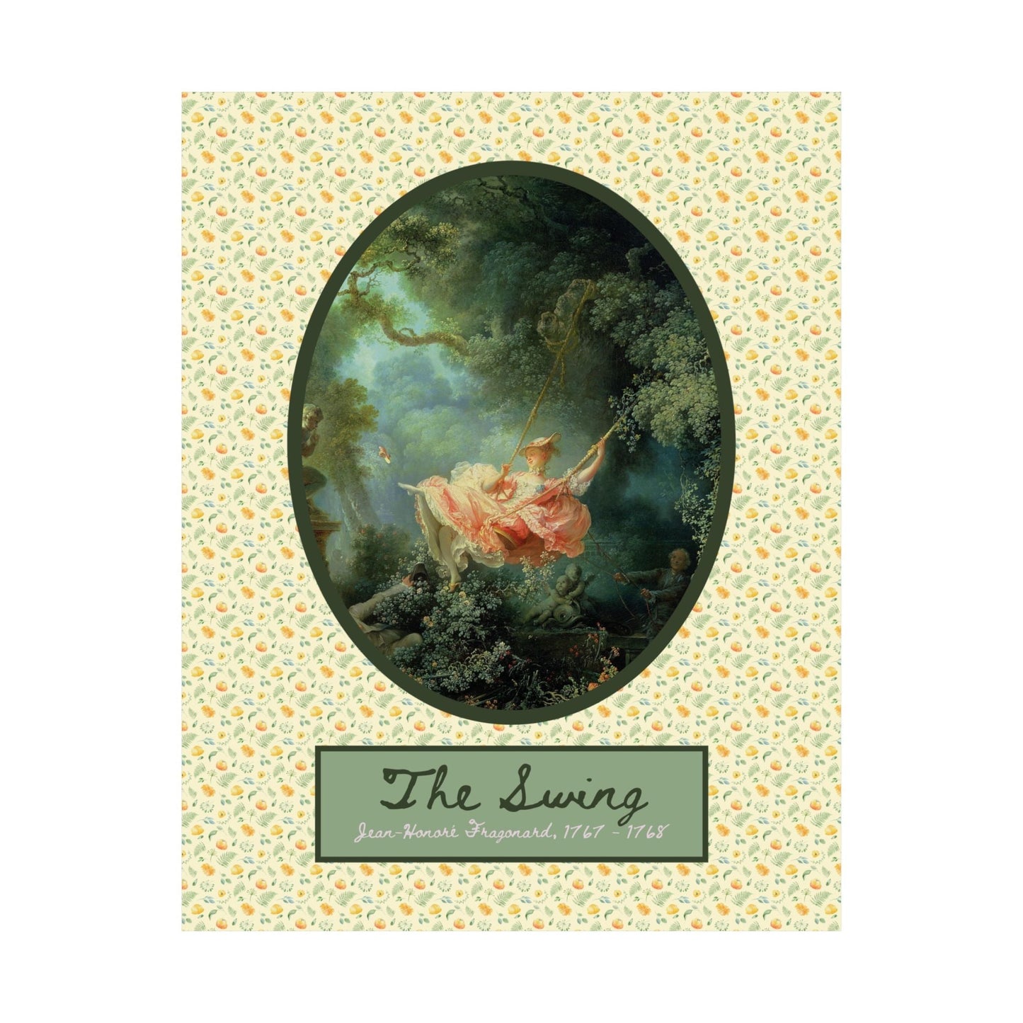 Fragonard Art History Poster